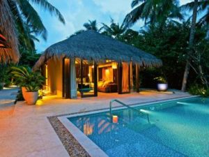 Beach Pool Villa, Velaa Private Island Maldives