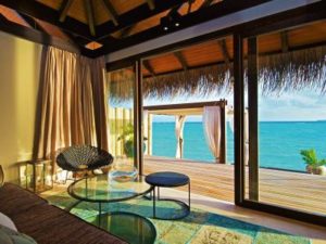 Sunset Deluxe Water Pool Villa, Velaa Private Island Maldives