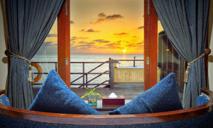 Sunset Jacuzzi Water Villa, Olhuveli Beach & Spa Maldives Resort