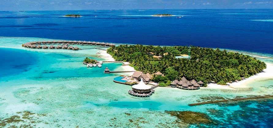 Aerial View,, Baros Maldives