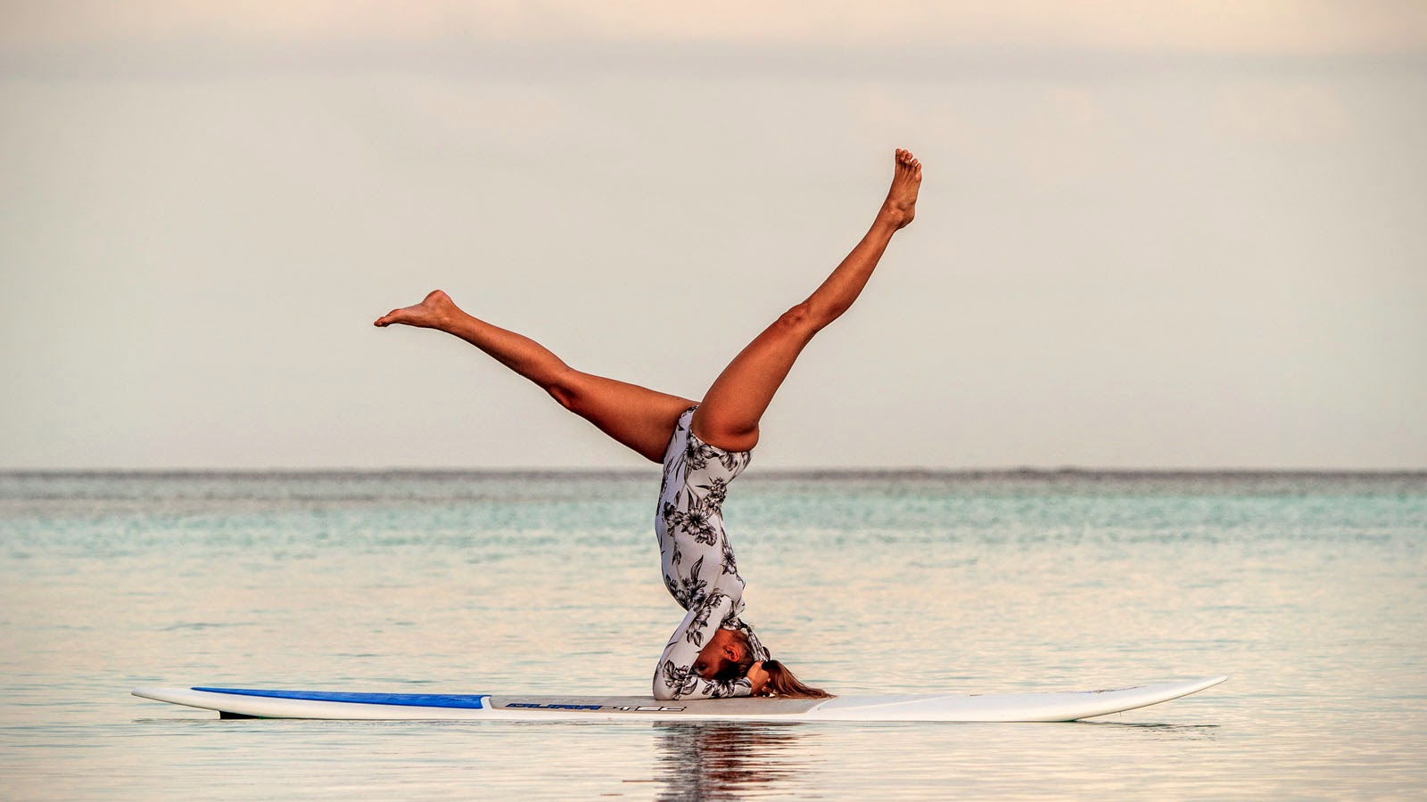 Kat Harding, SUP Yoga, Four Seasons Resort Maldives at Kuda Huraa
