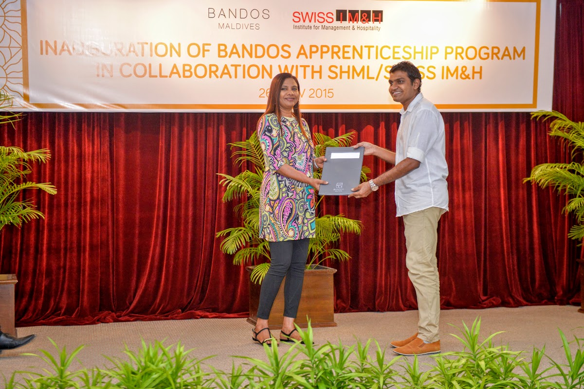 Inauguration of Bandos Apprenticeship Program In Collaboration With SHML/Swiss IM&H