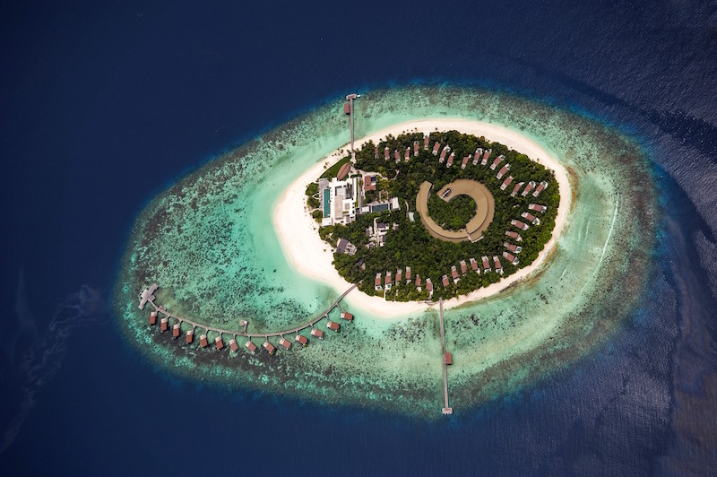 Aerial View, Park Hyatt Maldives Hadahaa