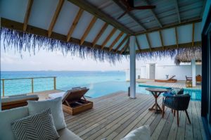 2 bedroom Water villa with pool, Finolhu Maldives