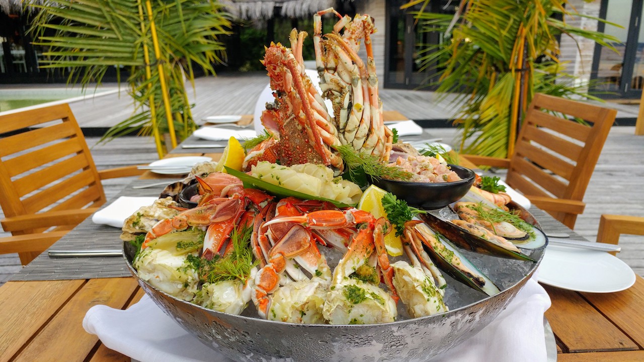 Lobster, Seafood, Outrigger Konotta Maldives Resort