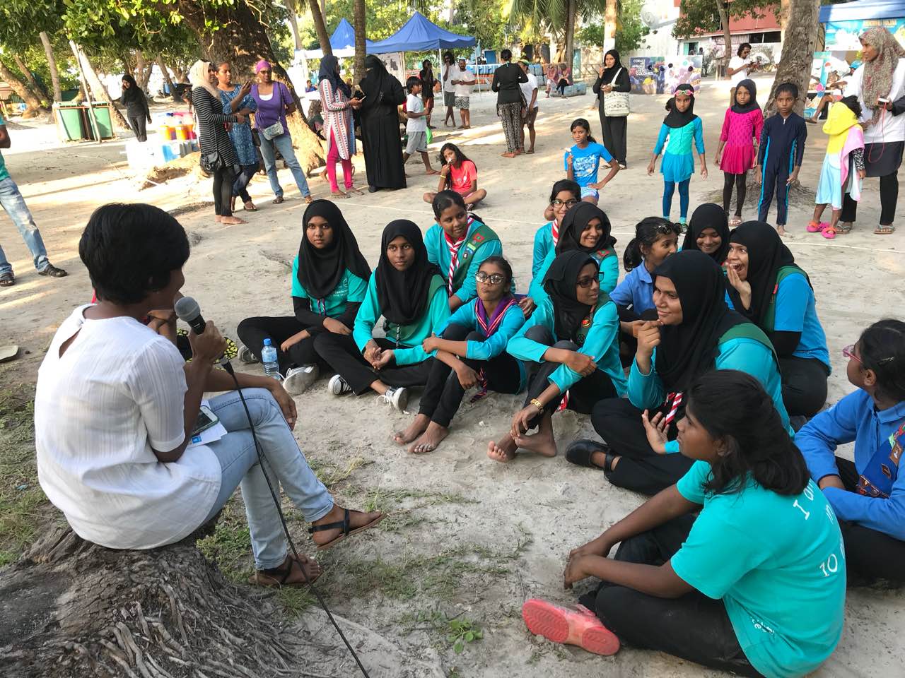 Aisha Niyaz - Eco Talk, Save The Beach Maldives