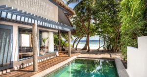 Deluxe Beach Villa, Raffles Maldives Meradhoo