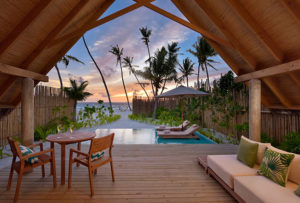 Pool Beach Villa Sunset, Fushifaru Maldives