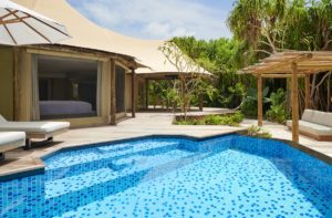 Fairmont Maldives - Luxury Tented Jungle Villa