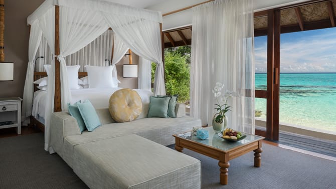 Two Bedroom Land and Ocean Suite, Four Seasons Resort Maldives at Landaa Giraavaru