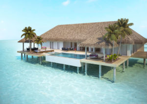 Three Bedroom Presidential  Water Villa at Baglioni Resort Maldives